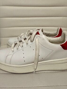 Marc Jacobs Leather Printed White Sneakers – Women’s Size 39 – Designer Casual